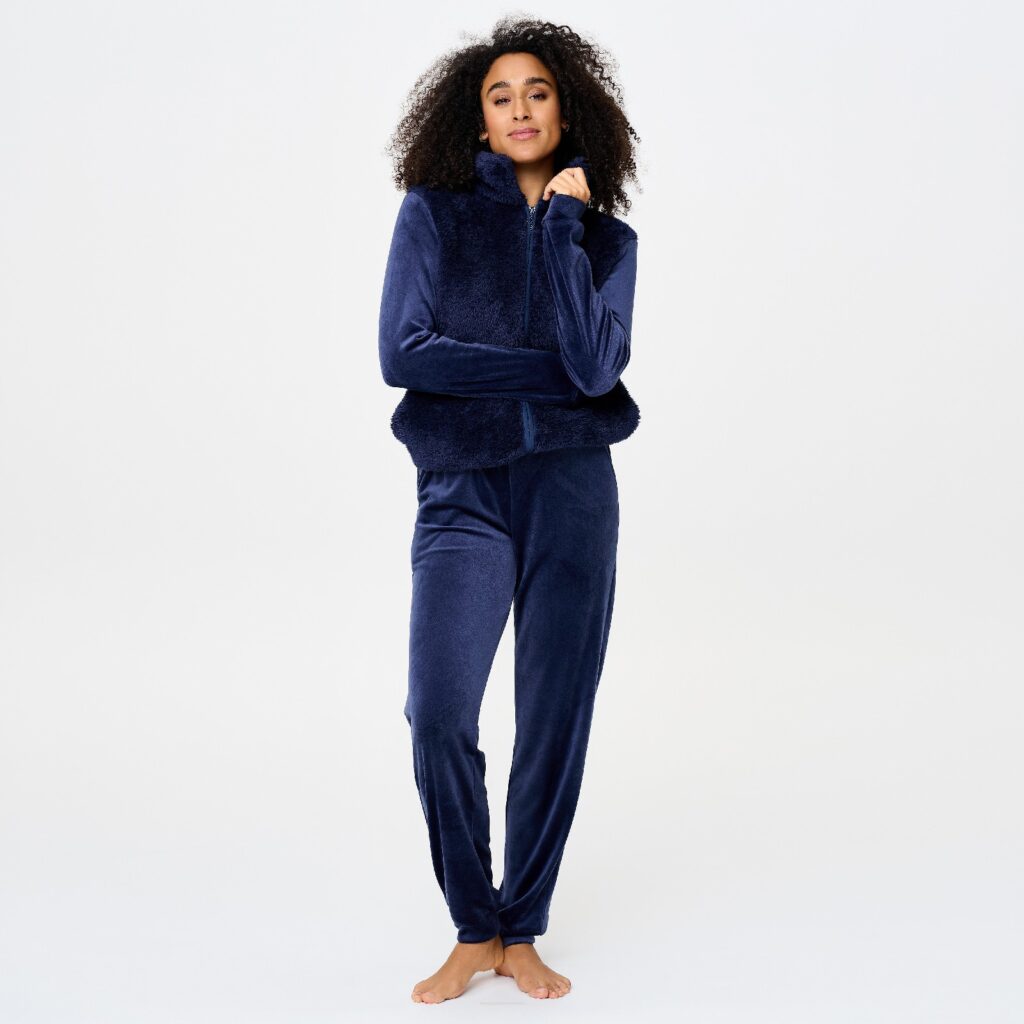 8623 Velvet fleece homewear Set